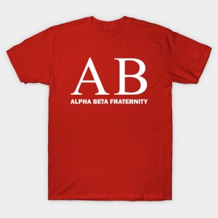 A. College Fraternity logo T-Shirt